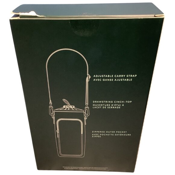 Starbucks Summer 2025 Tumbler Tote With Adjustable Strap & Outer Pocket Black - Picture 3 of 3